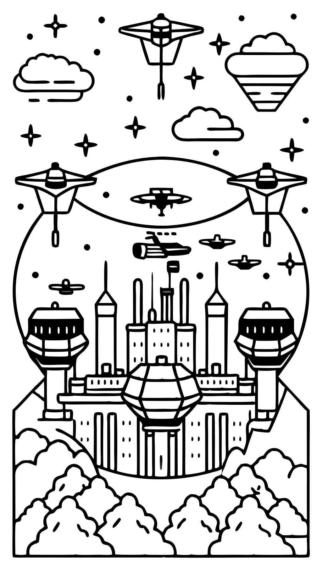 murder drones coloring pages